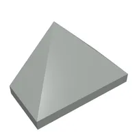 Slope 45° 2 x 1 Triple with Ovoid Bottom Pin