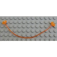 Clikits Cord, Jelly String, 110mm, Same Colored Caps, Side Attachment