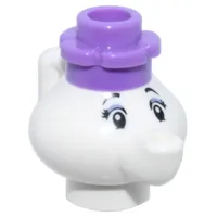 Mrs. Potts, Medium Lavender Lid