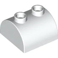 Brick Curved 2 x 2, Two Top Studs