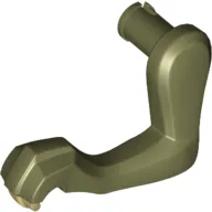 Animal Body Part, Dinosaur, Raptor Arm / Leg, Left, Tan Claws Print