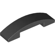 Brick Curved 4 x 1 Double, No Studs