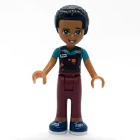 Dean - Dark Red Overall