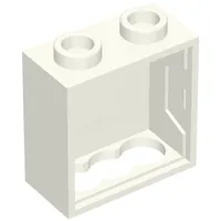 Light Cabinet 2 x 2 with Lamp Holes, 1 x 2 x 1 2/3 (Sign Back)