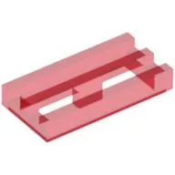 Tile Special 1 x 2 Grille with Bottom Groove