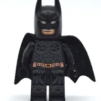 Batman, Black Suit, Black Cape and Cowl, Copper Utility Belt, Printed Legs (Dark Knight Trilogy)