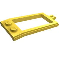 Animal / Creature Accessory, Horse Hitching, with 1 x 2 Studs, Hinge [2 Fingers]