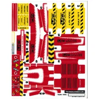 Sticker Sheet for Set 8258-1