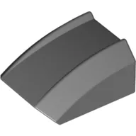 Slope Curved 2 x 2 with Lip, No Studs