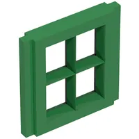 Window Pane 1 x 2 x 2 for Slotted Bricks