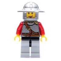 Lion Knight, Wide Brim Helmet, Soul-patch