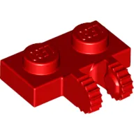 Hinge Plate 1 x 2 Locking with 2 Fingers on Side, 9 Teeth