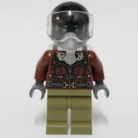 Vulture, Reddish Brown Jacket, Black Helmet