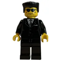 Man - Black Suit, Sunglasses