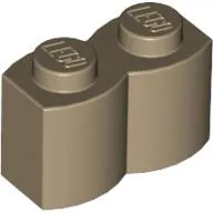 Brick Special 1 x 2 Palisade [aka Log]