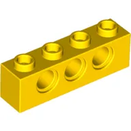 Technic Brick 1 x 4 [3 Pin Holes]