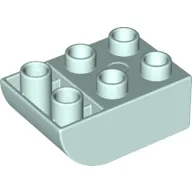 Duplo Brick 2 x 3 with Curved Bottom