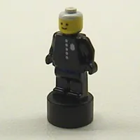 Minifig Trophy Statuette, Classic Policeman Print