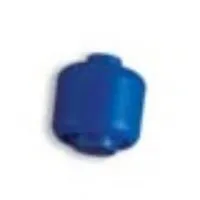 Pen Bead, Round Large, Curved Edges / Cylinder with Minifig Head with Goggles Print