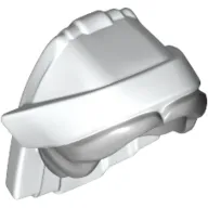 Hair and Hat, Nurse Hat with Long Back, Light Bluish Gray Hair Pattern