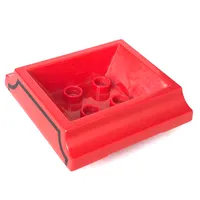 Duplo Train Tender Top with 2 x 2 Recess, Thomas & Friends, James Print