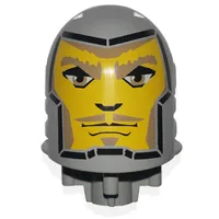 Large Figure Head, Round Top with Danju Print