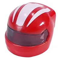 Helmet, Formula 1 with Trans-Black Visor pattern and White Stripes print