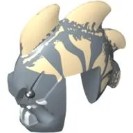 Minifig Head Special, Henchman Creature with Fins (Jawson)