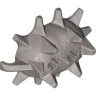 Weapon Spiked Ball Half with 2 Axle Holes