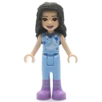 Emma - Bright Light Blue Pajamas