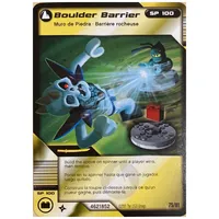 Trading Card, Ninjago Deck #1: 75 - Boulder Barrier - International Version