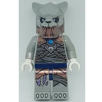 Saber-Tooth Tiger Warrior with Copper Plates on Jaw