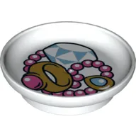 Duplo Dish with Jewelry Print