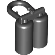 Minifig Neckwear Airtanks with Large Holes