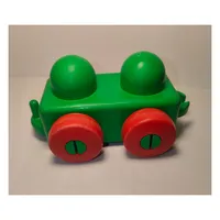 Primo Wheel Base 1 x 2 with Hitches and Red Wheels