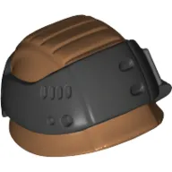 Helmet Rebel Trooper, Pearl Titanium Band with Yellow Insignia Print