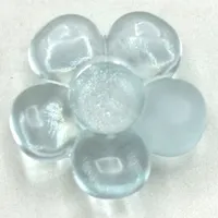 Clikits Icon, Flower 2 x 2 Small, 5 Petals with Pin [Polished]