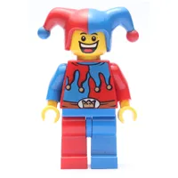 Jester, Red and Blue