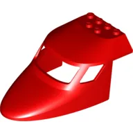 Aircraft Fuselage Curved Forward 6 x 10 Top