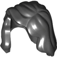 Hair Mid-Length with Part over Front of Right Shoulder