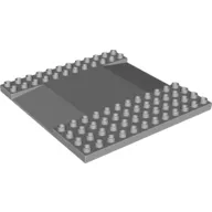 Duplo Baseplate 12 x 12 with Reduced Stud Section (Road)