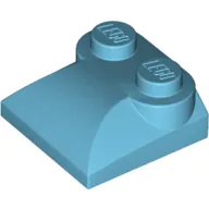 Brick Curved 2 x 2 x 2/3 Two Studs and Curved Slope End