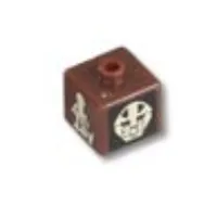 Pen Bead, Square with Turaga Onewa, Komau Print