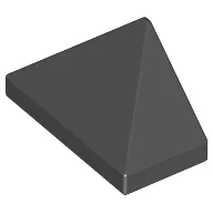 Brick Sloped 45° 2 x 1 Triple with Ovoid Bottom Pin