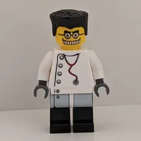 Mad Scientist, Dark Bluish Gray Hands