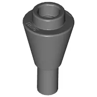 Cone 1 x 1 Inverted with Bar at Bottom (Ice Cream Cone)