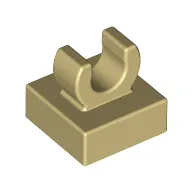 Tile Special 1 x 1 with Clip with Rounded Edges