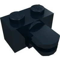 Arm Holder Brick 1 x 2 with 2 Horizontal Fingers