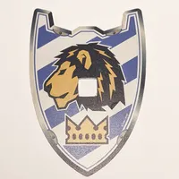 Large Figure Shield with Knights Kingdom King Mathias Print