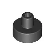 Tile Special Round 1 x 1 with Hollow Bar